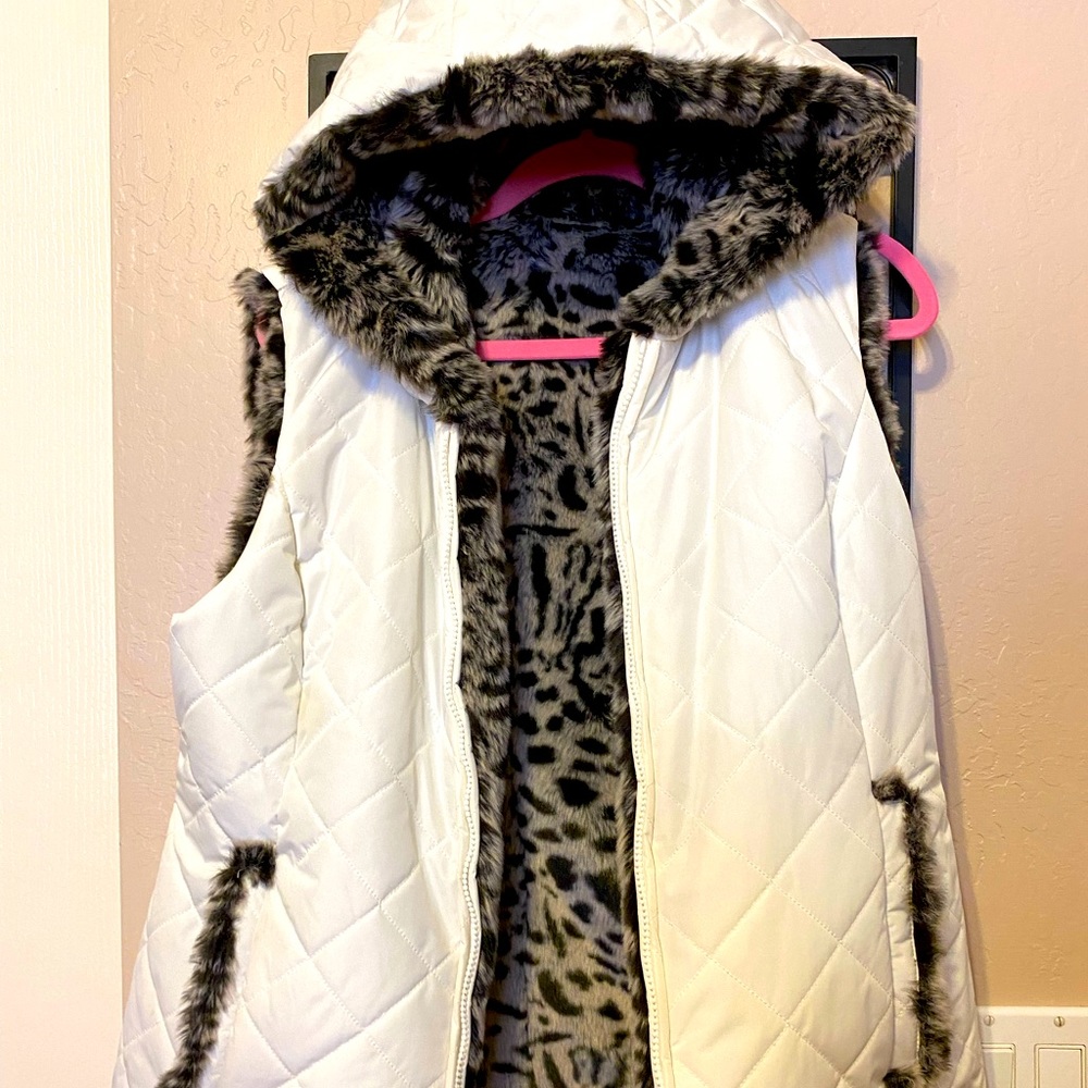 Faux Fur Reversible Vest